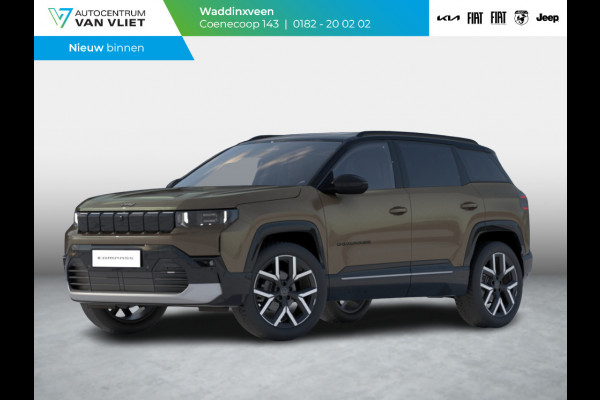 Jeep Compass First Edition 74 kWh | Vanaf 11 Februari beschikbaar voor proefritten !