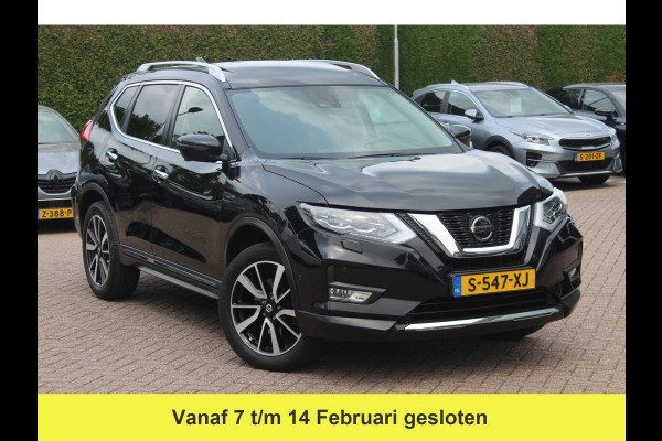 Nissan X-Trail 1.3 DIG-T Tekna 7p. / Panoramadak / 360Camera / Leder / 19'' / Keyless / Stuurverwarming / Bose / DAB / Stoelverwarming / Cruise Control