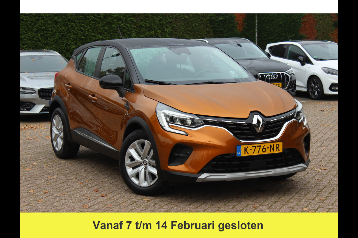 Renault Captur 1.0 TCe 90 Zen / Trekhaak / Camera / Navigatie / 17'' / Keyless / DAB / Cruise Control / Parkeerhulp V+A