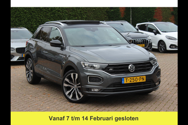 Volkswagen T-Roc 2.0 TSI 4Motion Sport 3x R-line / Panoramadak / CarPlay / Parkeerhulp V+A / 18'' / Stoelverwarming / Dodehoek / ACC