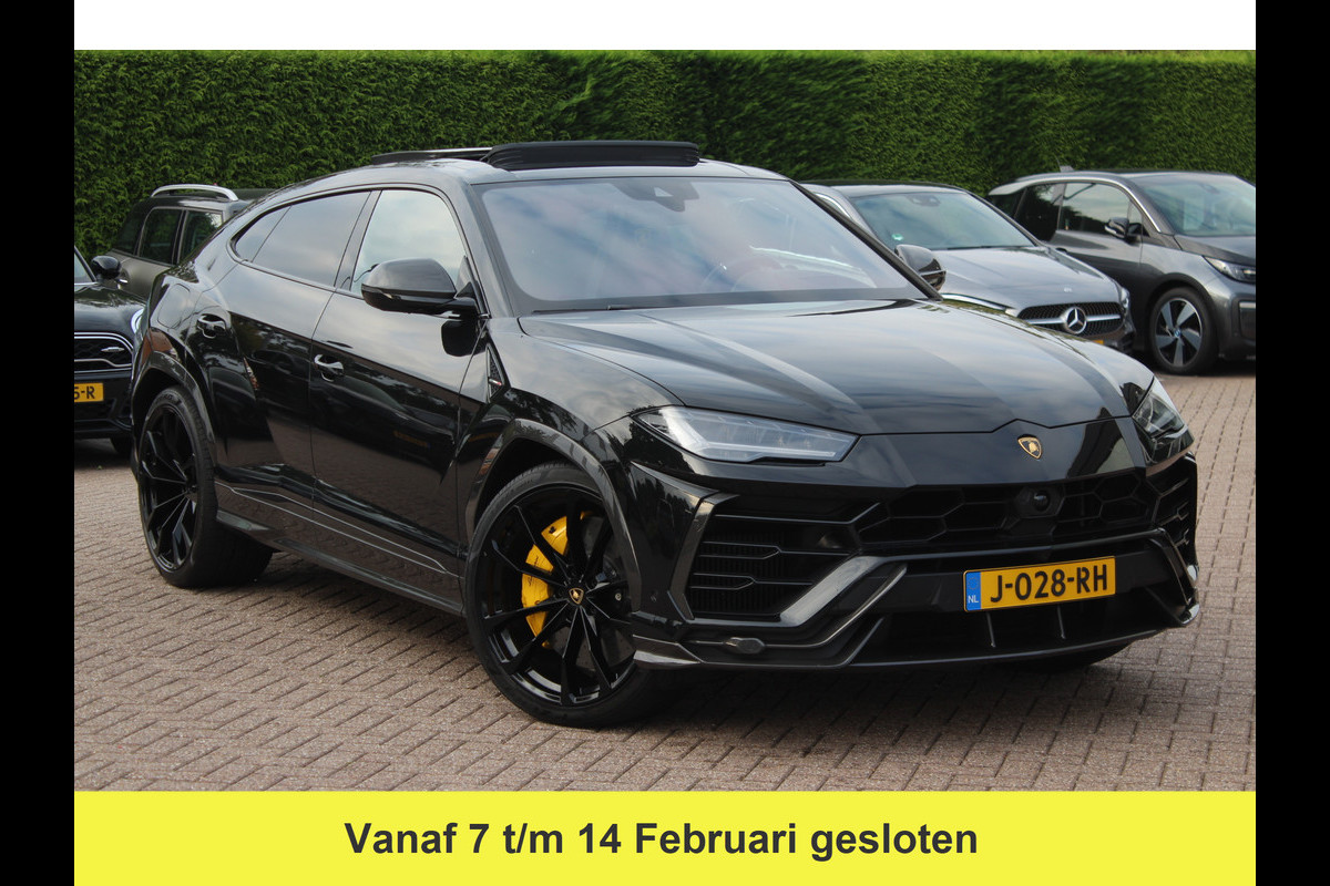 Lamborghini Urus 4.0 V8 / NL Auto! / Full Carbon / Keramisch / B&O / Pano / 360Camera / Head-up / 23'' / Stoelventilatie / Massage