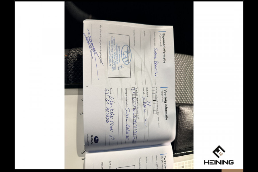 Subaru XV 2.0i e-BOXER Luxury. Automaat 4X4. Adaptive-cruise. Apple-carplay. Navi. Camera voor en achter. 49000km met NAP.