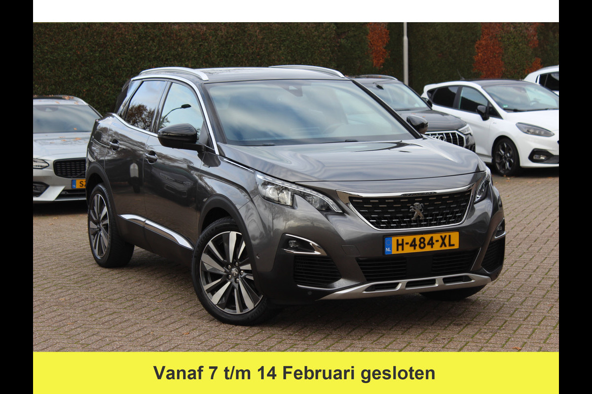 Peugeot 3008 1.2 PureTech GT Line Avantage / Trekhaak / Camera / Navigatie / 19'' / Half leder / CarPlay / Keyless / Cruise Control
