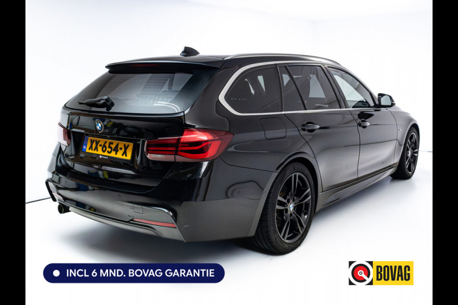BMW 3 Serie Touring 318i M Sport Edition | Leer | Stoelverwarming | Elec. trekhaak | Navigatie pro | Camera | Cruise, LMV 18", Elec. achterklep