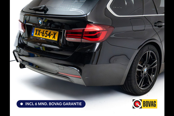 BMW 3 Serie Touring 318i M Sport Edition | Leer | Stoelverwarming | Elec. trekhaak | Navigatie pro | Camera | Cruise, LMV 18", Elec. achterklep