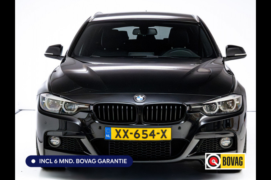 BMW 3 Serie Touring 318i M Sport Edition | Leer | Stoelverwarming | Elec. trekhaak | Navigatie pro | Camera | Cruise, LMV 18", Elec. achterklep