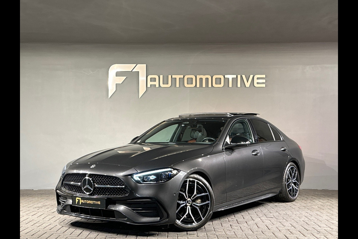 Mercedes-Benz C-Klasse 200 AMG Pano|Keyless|Memory|Burmester