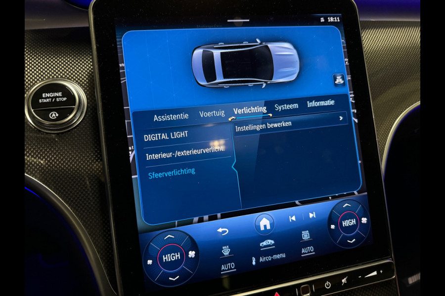 Mercedes-Benz C-Klasse 200 AMG Pano|Keyless|Memory|Burmester