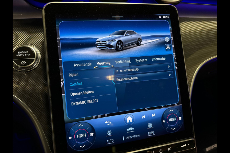 Mercedes-Benz C-Klasse 200 AMG Pano|Keyless|Memory|Burmester