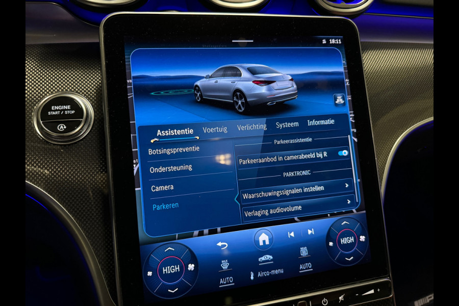 Mercedes-Benz C-Klasse 200 AMG Pano|Keyless|Memory|Burmester