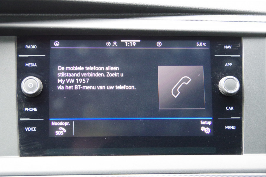 Volkswagen Transporter 2.0 TDI L2 3-ZITS, 150PK AUT. CAMERA, NAVI, CRUISE, AIRCO, CARPLAY, LEDER MF STUURWIEL