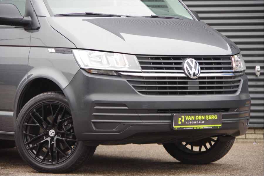 Volkswagen Transporter 2.0 TDI L2 3-ZITS, 150PK AUT. CAMERA, NAVI, CRUISE, AIRCO, CARPLAY, LEDER MF STUURWIEL