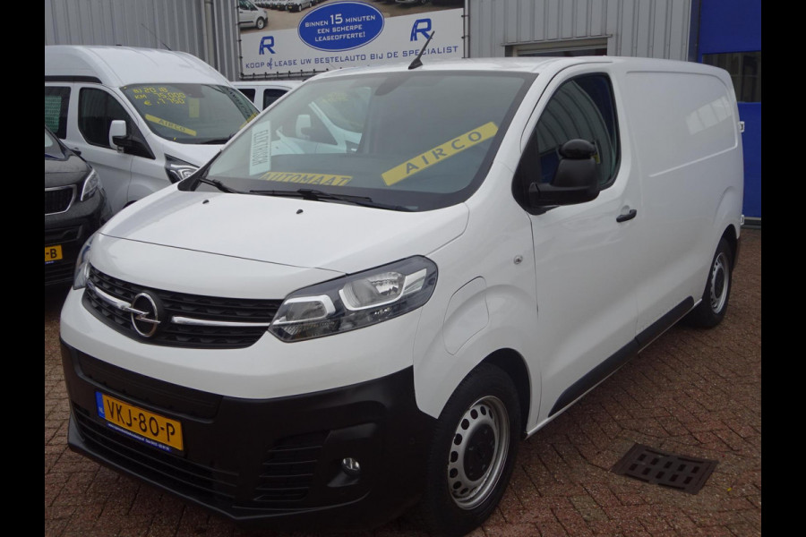 Opel Vivaro-e L2H1 Edition 75 kWh 100 % Elektrisch S.O.H. 90% AIRCO NAVIGATIE 3 PERSOONS