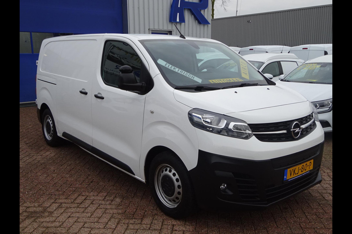 Opel Vivaro-e L2H1 Edition 75 kWh 100 % Elektrisch S.O.H. 90% AIRCO NAVIGATIE 3 PERSOONS