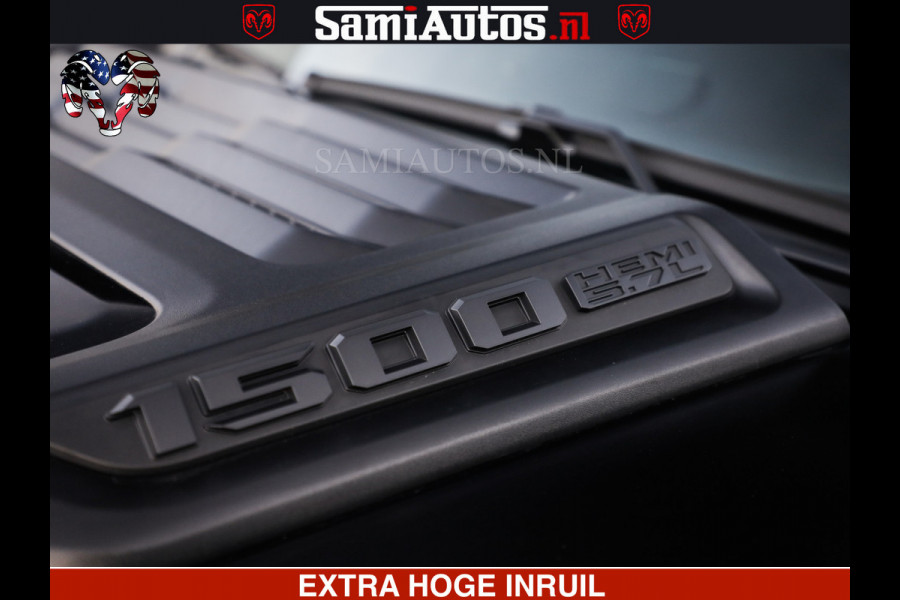 Dodge Ram 1500 LARAMIE SPORT 4X4 5.7 V8 | PRINS LPG | CAMERA | APPLE CARPLAY | 3500KG | FULL LED | CRUISE | MEMORY SEATS | LEDER | DUBBELE CABINE | CREWCAB Voorraad Nr: 2524 - 1249