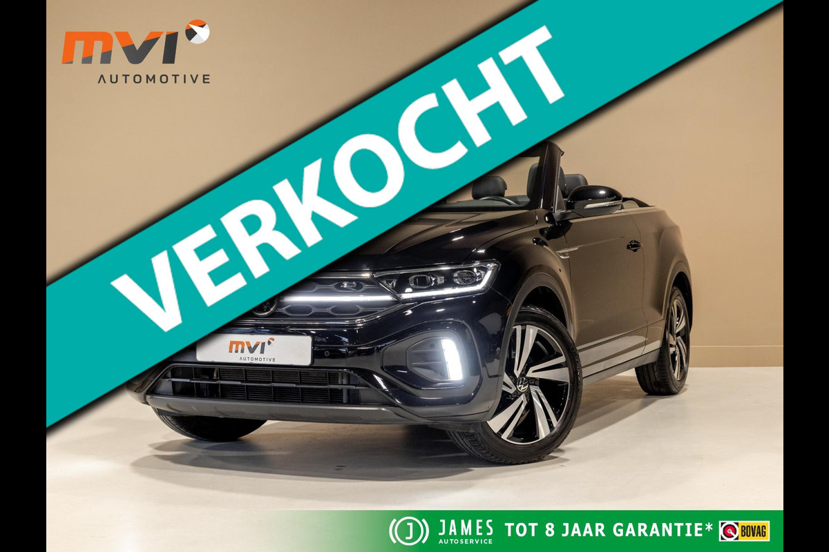 Volkswagen T-Roc Cabrio 1.5 TSI R-Line / 150pk / Leder / Stoelverwarming / Achteruitrij camera /