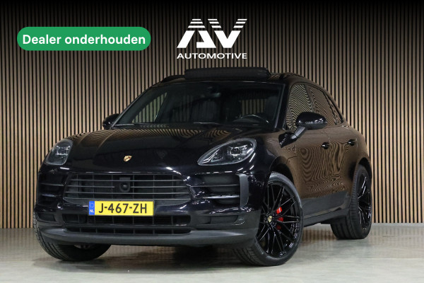Porsche Macan 2.0 | ACC | Panoramadak | Inc BTW | 21'' | Sportchrono | Bose | Stoelventilatie | Elek. trekhaak | CarPlay | Luchtvering | Camera | Memory seats | Lederen bekleding | Alarm klasse 5 | Standkachel