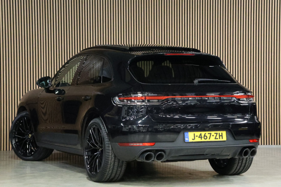 Porsche Macan 2.0 | ACC | Panoramadak | Inc BTW | 21'' | Sportchrono | Bose | Stoelventilatie | Elek. trekhaak | CarPlay | Luchtvering | Camera | Memory seats | Lederen bekleding | Alarm klasse 5 | Standkachel