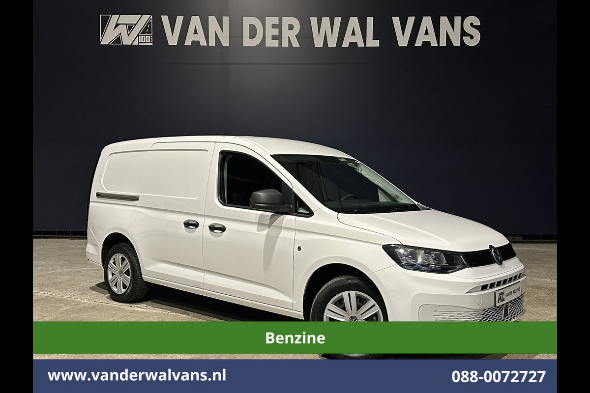 Volkswagen Caddy Cargo Maxi 1.5 TSI 115pk Benzine motor L2H1 Fabrieksgarantie Airco | Camera | Apple Carplay | Bumper in de kleur Android Auto, Zijdeur