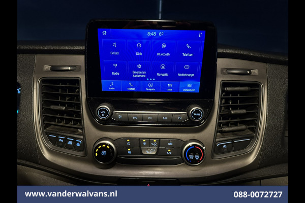 Ford Transit Custom 2.0 TDCI 131pk L2H1 Euro6 Airco | Navigatie | LED | Cruisecontrol | 2800kg Trekhaak Parkeersensoren, Bijrijdersbank