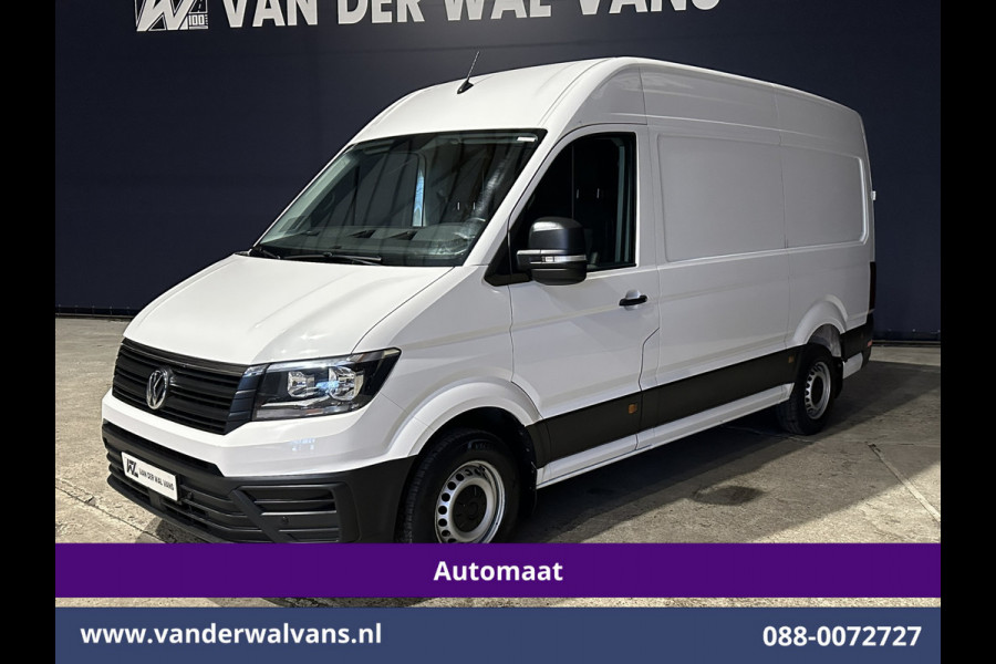 Volkswagen Crafter 2.0 TDI 140pk Automaat L3H3 L2H2 Euro6 Airco | Navigatie | Camera | Apple Carplay | Chauffeursstoel Android Auto, Leder, Parkeersensoren, Bijrijdersbank
