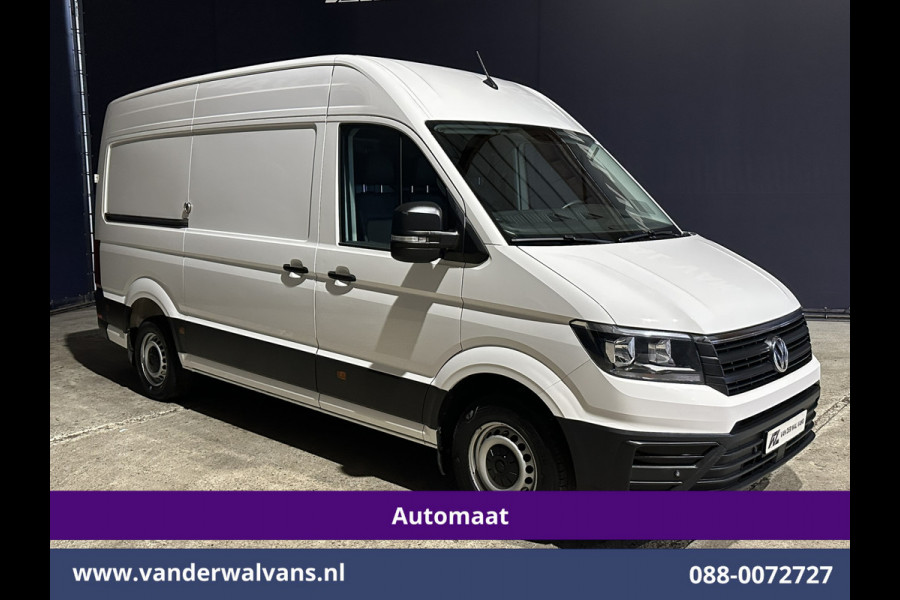 Volkswagen Crafter 2.0 TDI 140pk Automaat L3H3 L2H2 Euro6 Airco | Navigatie | Camera | Apple Carplay | Chauffeursstoel Android Auto, Leder, Parkeersensoren, Bijrijdersbank