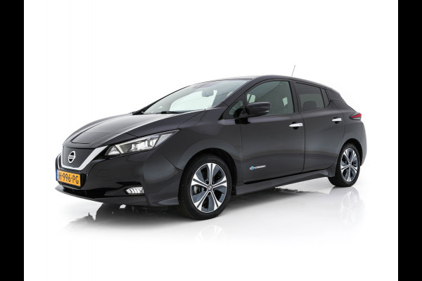 Nissan Leaf Tekna 40 kWh (SOH-83%) (INCL-BTW) *Aut.*LEATHER | FULL-LED | BOSE-AUDIO | TOPVIEW | DAB | KEYLESS | NAVI-FULLMAP | DAB | HEATED-COMFORTSEATS | PRIVACY-GLASS | ADAPTIVE-CRUISE | 17''ALU*