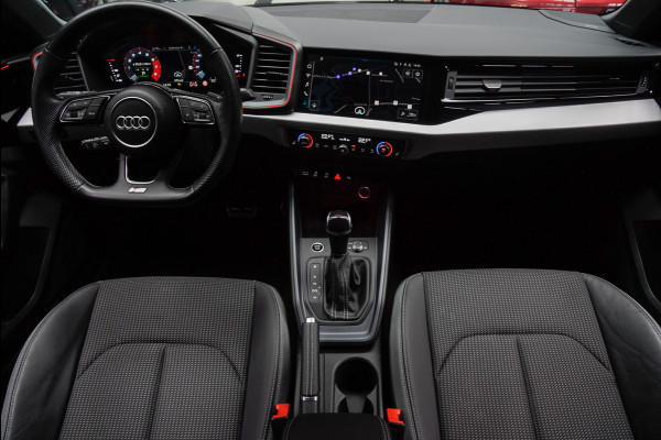 Audi A1 Sportback 40 TFSI S- Line Leder Camera Navi Virtual Climate Sonos PDC LM velgen Stoelverwarming Carplay BTW auto