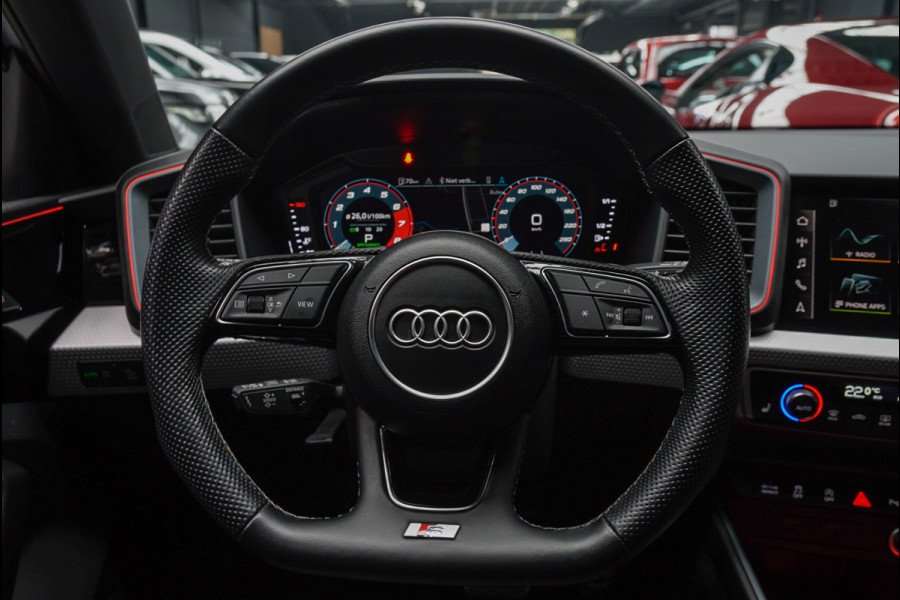 Audi A1 Sportback 40 TFSI S- Line Leder Camera Navi Virtual Climate Sonos PDC LM velgen Stoelverwarming Carplay BTW auto
