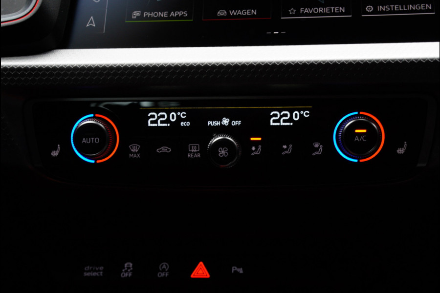 Audi A1 Sportback 40 TFSI S- Line Leder Camera Navi Virtual Climate Sonos PDC LM velgen Stoelverwarming Carplay BTW auto