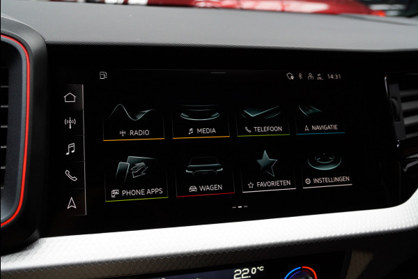 Audi A1 Sportback 40 TFSI S- Line Leder Camera Navi Virtual Climate Sonos PDC LM velgen Stoelverwarming Carplay BTW auto