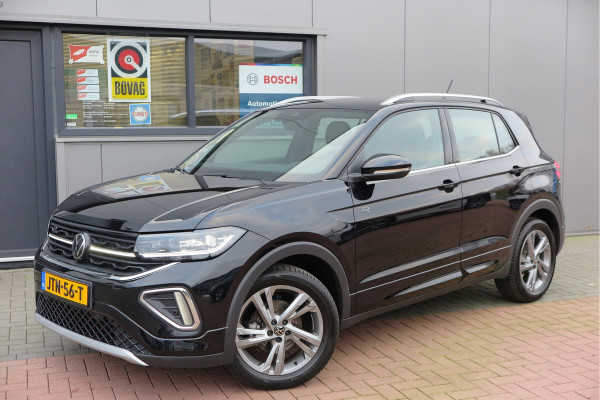 Volkswagen T-Cross 1.0 TSI 116pk DSG R-Line, Virtual cockpit, Camera , Stoelverwarming, Navigatie , Led, LMV etc. (fabrieksgarantie t/m 01-2027)