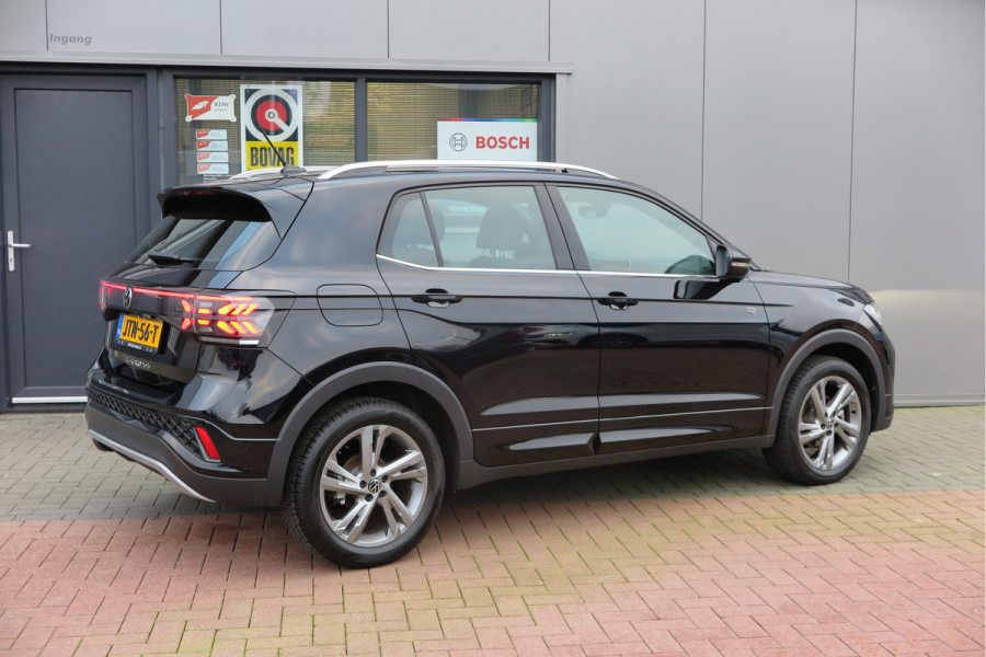 Volkswagen T-Cross 1.0 TSI 116pk DSG R-Line, Virtual cockpit, Camera , Stoelverwarming, Navigatie , Led, LMV etc. (fabrieksgarantie t/m 01-2027)