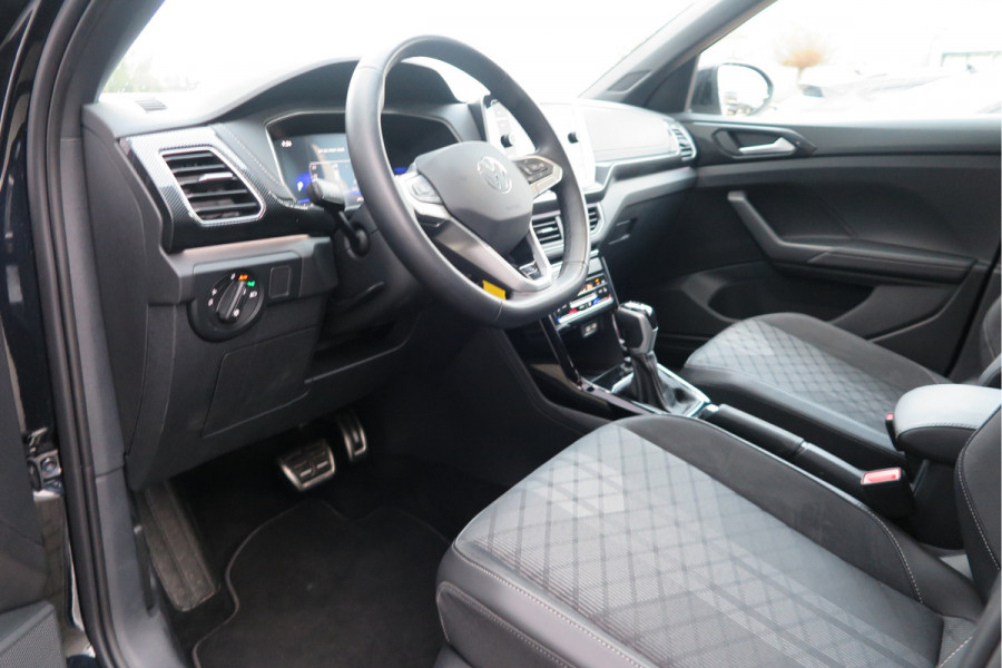 Volkswagen T-Cross 1.0 TSI 116pk DSG R-Line, Virtual cockpit, Camera , Stoelverwarming, Navigatie , Led, LMV etc. (fabrieksgarantie t/m 01-2027)