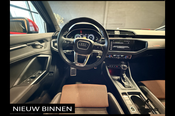 Audi Q3 45 TFSI e S edition. Pano. 2X S-Line. Apple-carplay. Blackline. 19 inch.