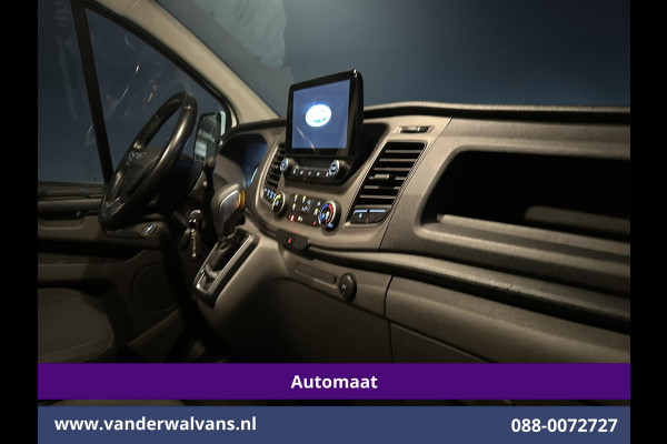 Ford Transit Custom 2.0 TDCI 131pk Automaat L2H1 Euro6 Airco | Xenon | Camera | Apple Carplay | LED | Adaptive Cruisecontrol | Trekhaak Android Auto, Stoelverwarming, Verwarmde voorruit, Dakdragers, Parkeersensoren, Bijrijdersbank, Achterklep