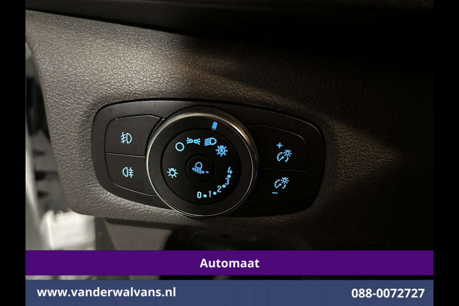 Ford Transit Custom 2.0 TDCI 131pk Automaat L2H1 Euro6 Airco | Xenon | Camera | Apple Carplay | LED | Adaptive Cruisecontrol | Trekhaak Android Auto, Stoelverwarming, Verwarmde voorruit, Dakdragers, Parkeersensoren, Bijrijdersbank, Achterklep
