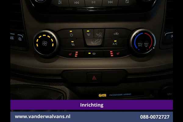 Ford Transit Custom 2.0 TDCI 130pk Inrichting L2H1 Euro6 Airco | Camera | Apple Carplay | 2800kg Trekhaak | Cruisecontrol Android Auto, Stoelverwarming, Verwarmde voorruit, Parkeersensoren, Bijrijdersbank