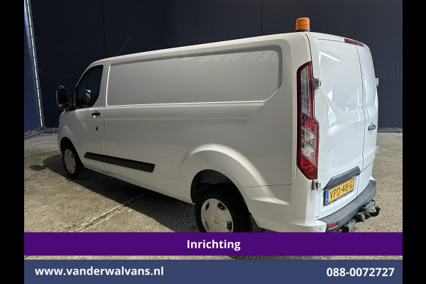 Ford Transit Custom 2.0 TDCI 130pk Inrichting L2H1 Euro6 Airco | Camera | Apple Carplay | 2800kg Trekhaak | Cruisecontrol Android Auto, Stoelverwarming, Verwarmde voorruit, Parkeersensoren, Bijrijdersbank