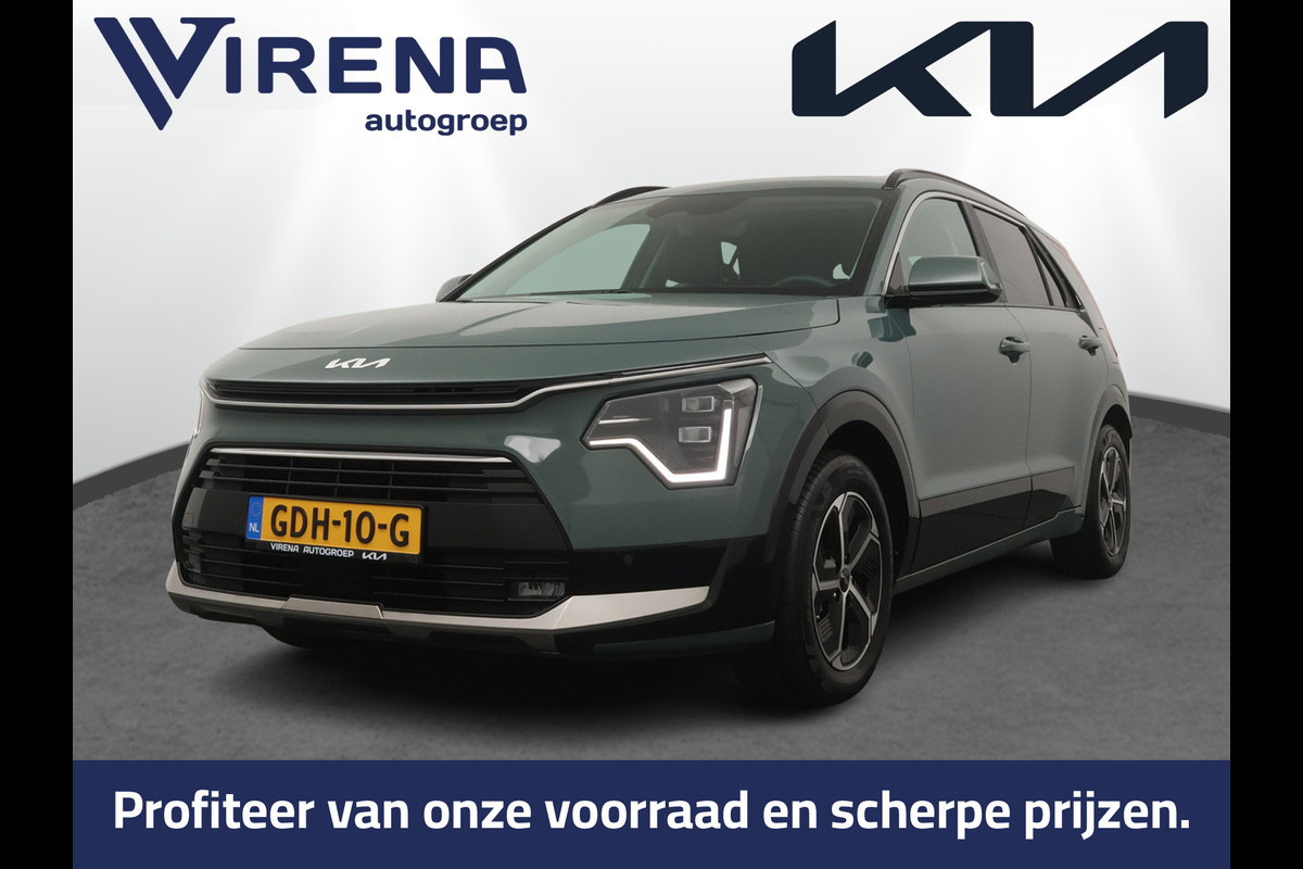 Kia Niro 1.6 GDi Hybrid DynamicPlusLine - Navigatie - Adaptief Cruise Control - Apple/Android Carplay - LED Koplampen - Fabrieksgarantie Tot 2031