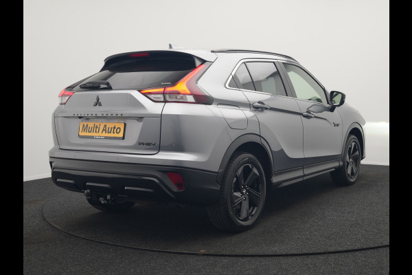 Mitsubishi Eclipse Cross 2.4 Black Edition Plug In Hybrid 188pk Dealer O.H. PHEV | Trekhaak Afn. | Adaptive Cruise | 360 Camera | Alcantara Sportstoelen & Stuur Verwarmd | Apple Carplay | Navigatie Via TomTom | Keyless | Blis | DAB |