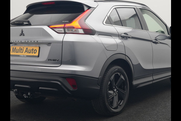 Mitsubishi Eclipse Cross 2.4 Black Edition Plug In Hybrid 188pk Dealer O.H. PHEV | Trekhaak Afn. | Adaptive Cruise | 360 Camera | Alcantara Sportstoelen & Stuur Verwarmd | Apple Carplay | Navigatie Via TomTom | Keyless | Blis | DAB |