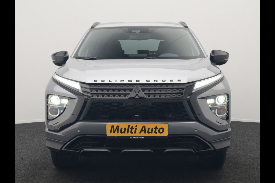 Mitsubishi Eclipse Cross 2.4 Black Edition Plug In Hybrid 188pk Dealer O.H. PHEV | Trekhaak Afn. | Adaptive Cruise | 360 Camera | Alcantara Sportstoelen & Stuur Verwarmd | Apple Carplay | Navigatie Via TomTom | Keyless | Blis | DAB |