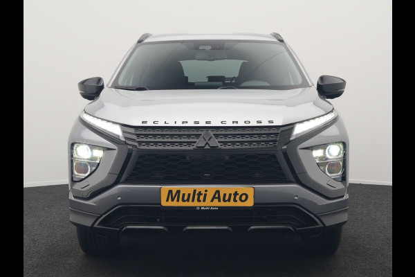 Mitsubishi Eclipse Cross 2.4 Black Edition Plug In Hybrid 188pk Dealer O.H. PHEV | Trekhaak Afn. | Adaptive Cruise | 360 Camera | Alcantara Sportstoelen & Stuur Verwarmd | Apple Carplay | Navigatie Via TomTom | Keyless | Blis | DAB |
