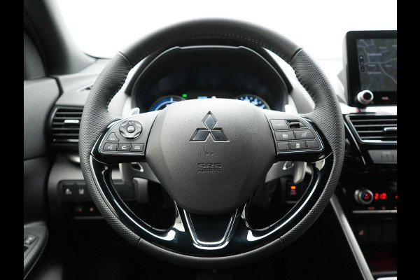 Mitsubishi Eclipse Cross 2.4 Black Edition Plug In Hybrid 188pk Dealer O.H. PHEV | Trekhaak Afn. | Adaptive Cruise | 360 Camera | Alcantara Sportstoelen & Stuur Verwarmd | Apple Carplay | Navigatie Via TomTom | Keyless | Blis | DAB |