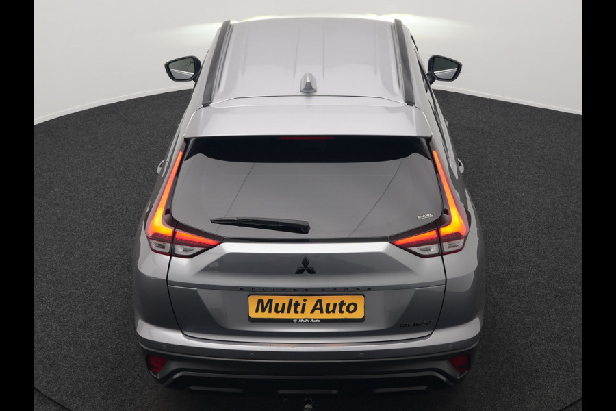 Mitsubishi Eclipse Cross 2.4 Black Edition Plug In Hybrid 188pk Dealer O.H. PHEV | Trekhaak Afn. | Adaptive Cruise | 360 Camera | Alcantara Sportstoelen & Stuur Verwarmd | Apple Carplay | Navigatie Via TomTom | Keyless | Blis | DAB |