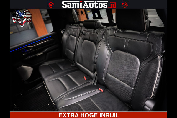 Dodge Ram 1500 HULK PACK | 5.7 V8 HEMI | SFEERVERLICHTING | FEUL WIELEN | TRAIN HORN | BOM VOL CREW CAB | DUBBELE CABINE | 5 PERSOONS | GRIJSKENTEKEN | MEGA DIKKE LIMITED ALN |