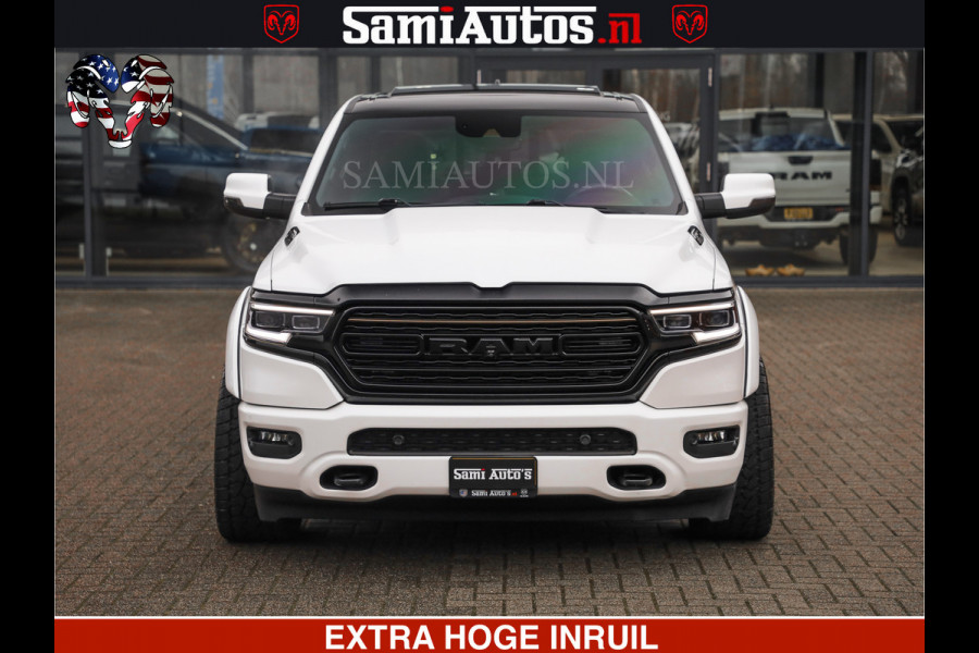 Dodge Ram 1500 HULK PACK | 5.7 V8 HEMI | SFEERVERLICHTING | FEUL WIELEN | TRAIN HORN | BOM VOL CREW CAB | DUBBELE CABINE | 5 PERSOONS | GRIJSKENTEKEN | MEGA DIKKE LIMITED ALN |