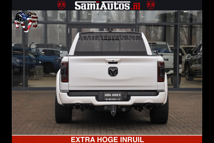 Dodge Ram 1500 HULK PACK | 5.7 V8 HEMI | SFEERVERLICHTING | FEUL WIELEN | TRAIN HORN | BOM VOL CREW CAB | DUBBELE CABINE | 5 PERSOONS | GRIJSKENTEKEN | MEGA DIKKE LIMITED ALN |