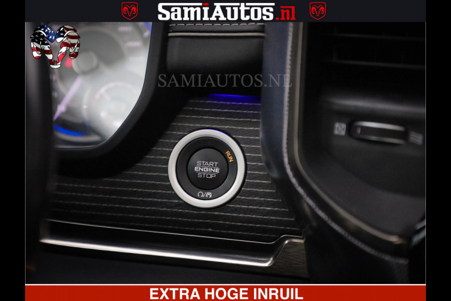 Dodge Ram 1500 HULK PACK | 5.7 V8 HEMI | SFEERVERLICHTING | FEUL WIELEN | TRAIN HORN | BOM VOL CREW CAB | DUBBELE CABINE | 5 PERSOONS | GRIJSKENTEKEN | MEGA DIKKE LIMITED ALN |